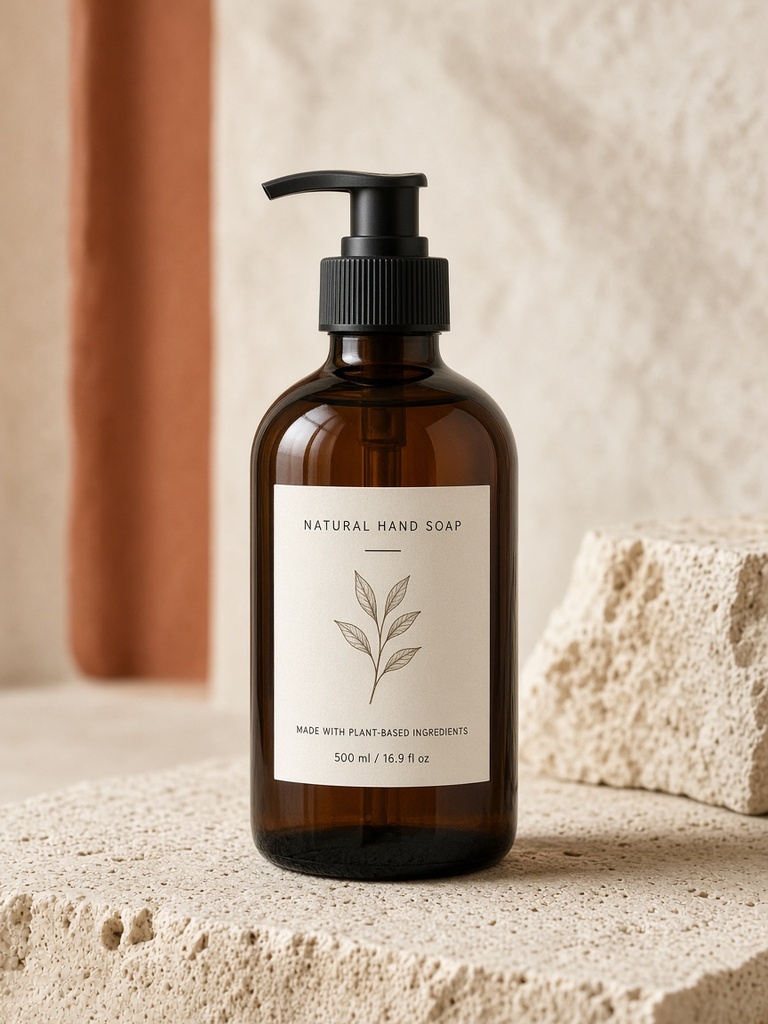[SRH-REFILL-HAND-500ML] Refill Natural Hand Soap 500ml